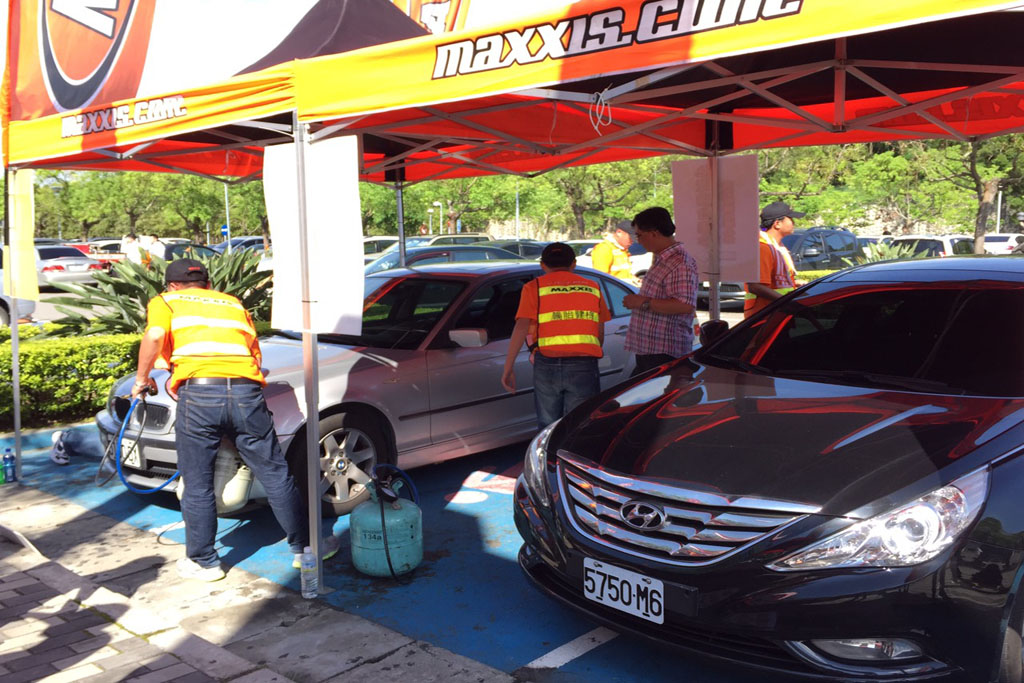 MAXXIS清水服務區輪胎健檢