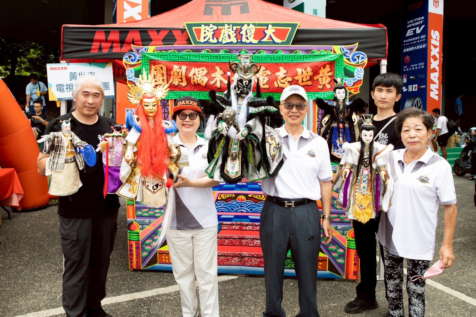 布袋戲攤位